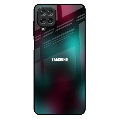 Dark Gradiant Samsung Galaxy M12 Glass Back Cover Online