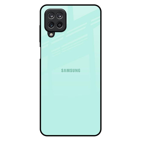 Teal Samsung Galaxy M12 Glass Back Cover Online