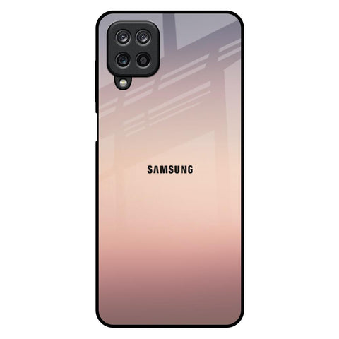 Golden Mauve Samsung Galaxy M12 Glass Back Cover Online