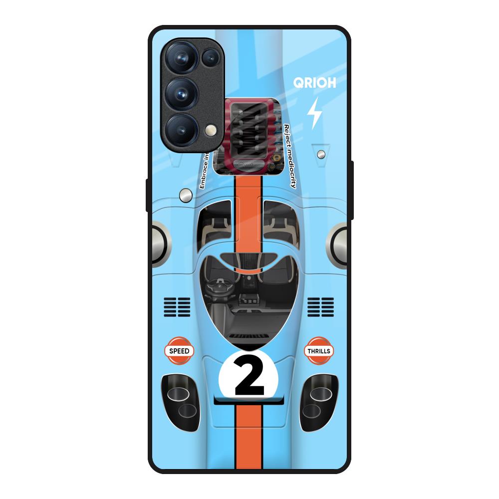 Race Laboratory Oppo Reno5 Pro Glass Back Cover Online