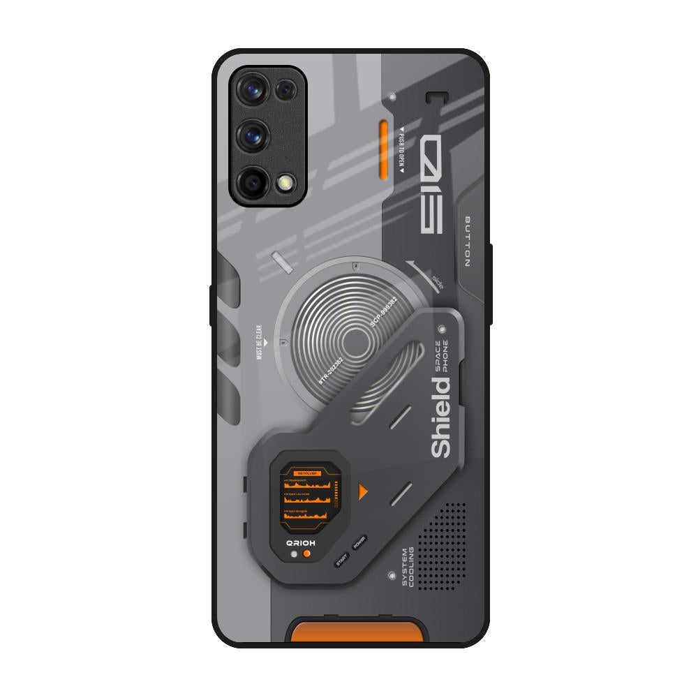 Tech Lifestyle Realme X7 Pro Glass Back Cover Online