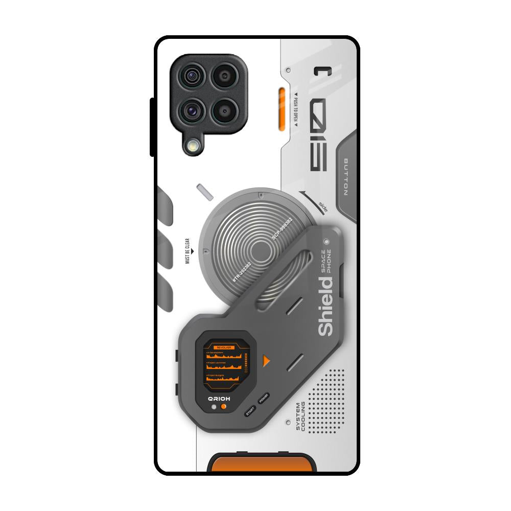 Liberty Cyber Samsung Galaxy F62 Glass Back Cover Online