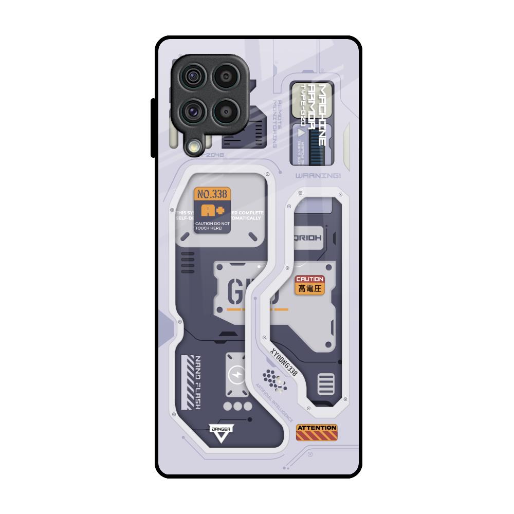 Tech Savvy Samsung Galaxy F62 Glass Back Cover Online