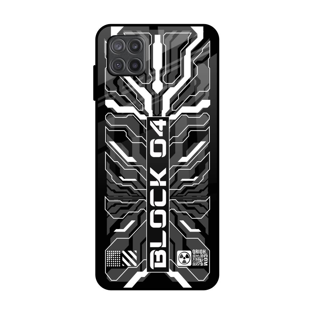Monochrome Magic Samsung Galaxy A12 Glass Back Cover Online
