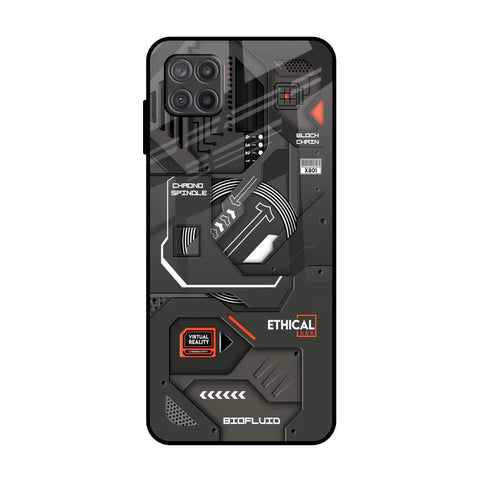 Tech Aesthetics Samsung Galaxy A12 Glass Back Cover Online