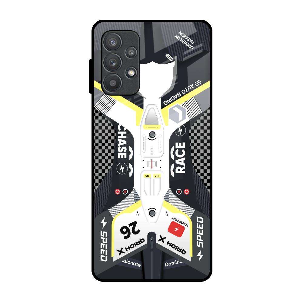 Car Enthusiast Samsung Galaxy A32 Glass Back Cover Online
