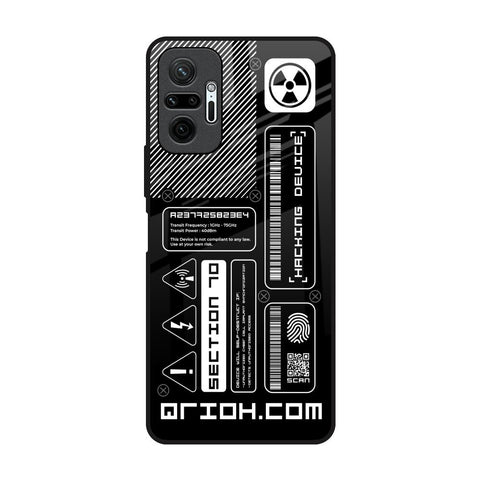 Futuristic Art Redmi Note 10 Pro Max Glass Back Cover Online