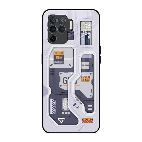 Tech Savvy Oppo F19 Pro Glass Back Cover Online