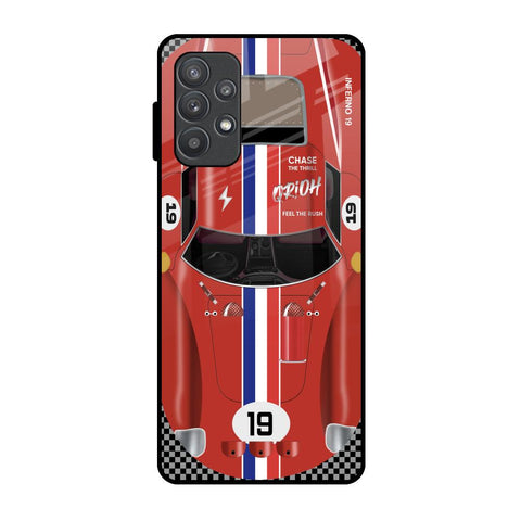 Racing Vintage Samsung Galaxy A52 Glass Back Cover Online