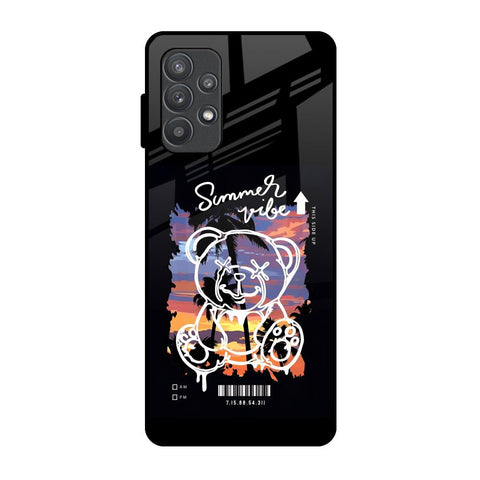 Summer Vibe Samsung Galaxy A52 Glass Back Cover Online