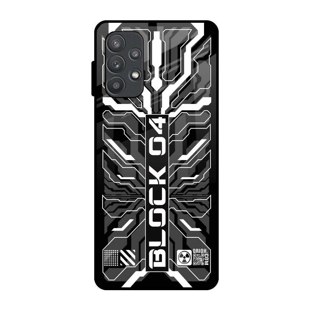 Monochrome Magic Samsung Galaxy A72 Glass Back Cover Online