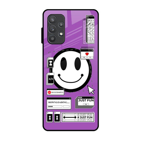 Code with Smile Samsung Galaxy A72 Glass Back Cover Online