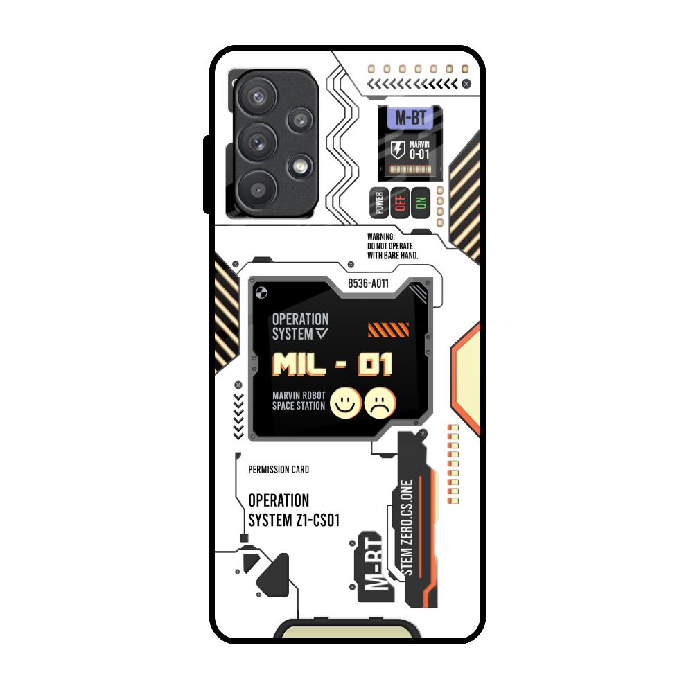 Tech Display Samsung Galaxy A72 Glass Back Cover Online