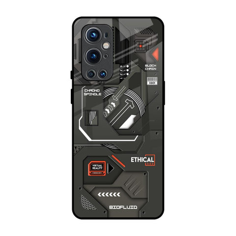 Tech Aesthetics OnePlus 9 Pro Glass Back Cover Online