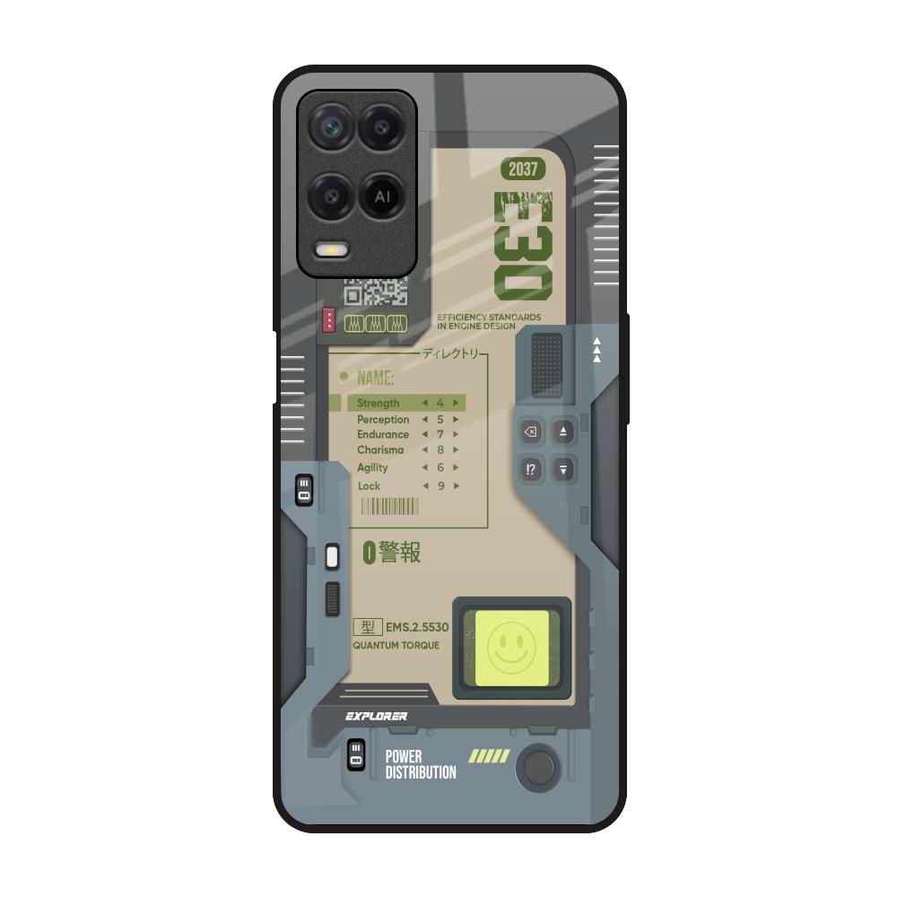 Art Station Realme 8 Glass Back Cover Online
