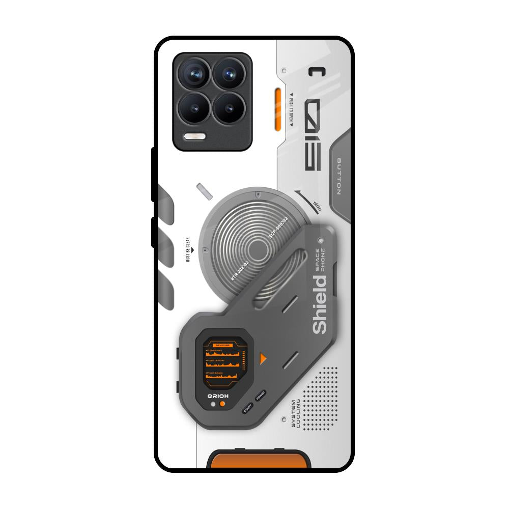 Liberty Cyber Realme 8 Pro Glass Back Cover Online