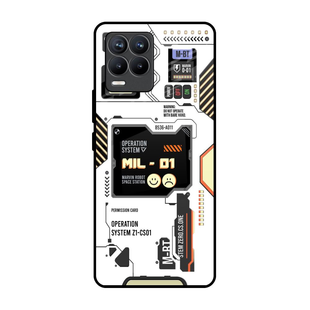 Tech Display Realme 8 Pro Glass Back Cover Online