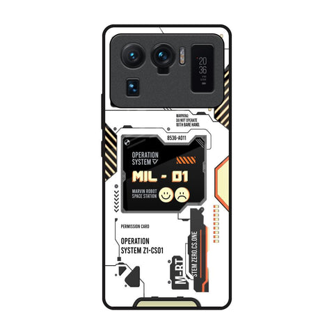 Tech Display Mi 11 Ultra Glass Back Cover Online