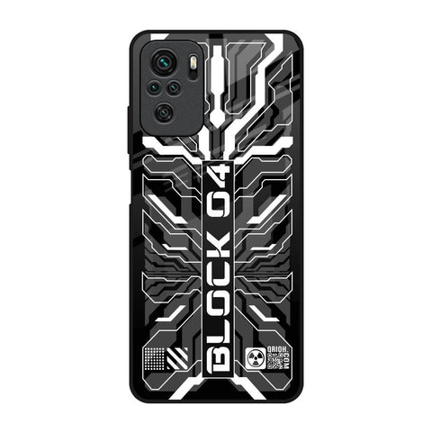 Monochrome Magic Redmi Note 10S Glass Back Cover Online