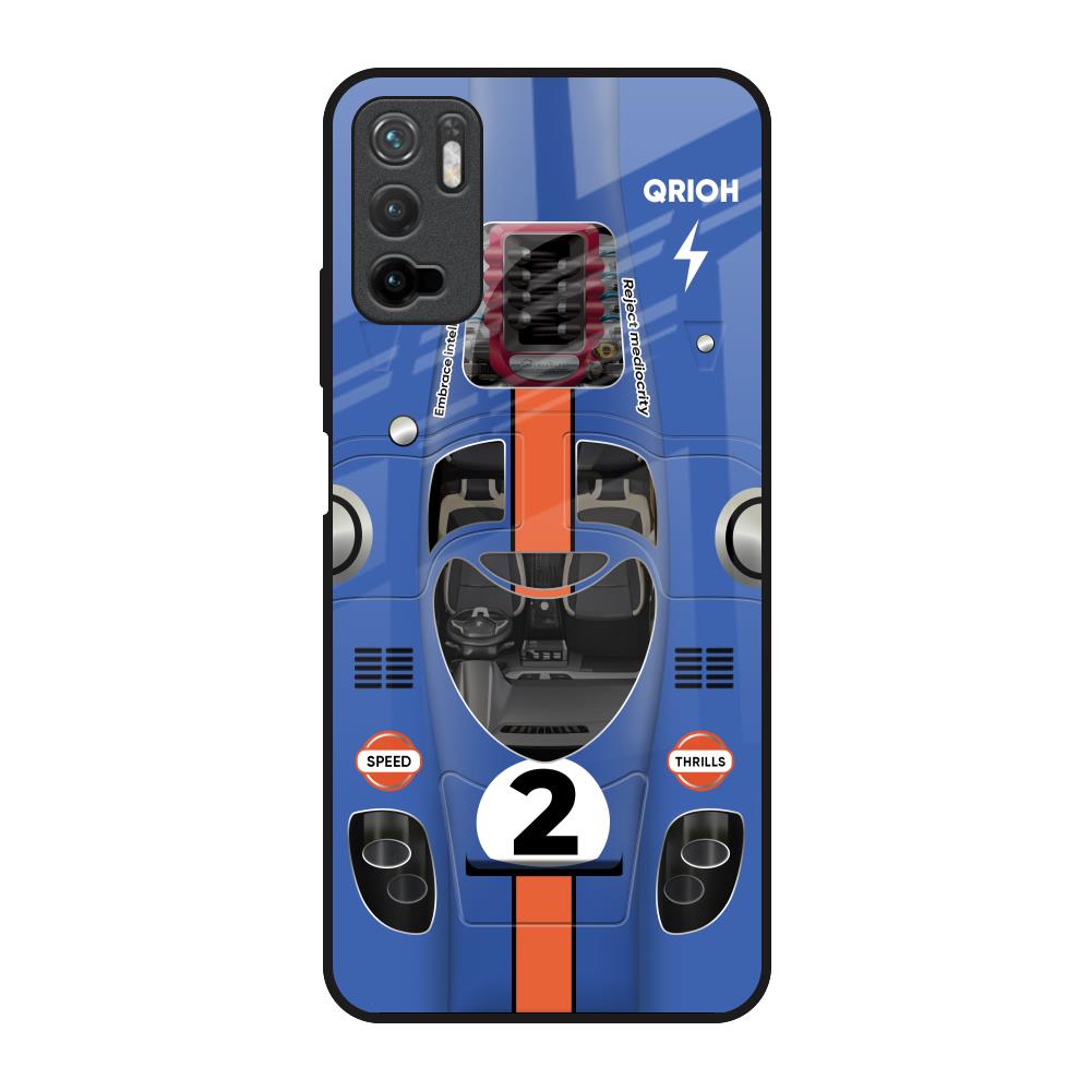 Car Adiction Poco M3 Pro Glass Back Cover Online