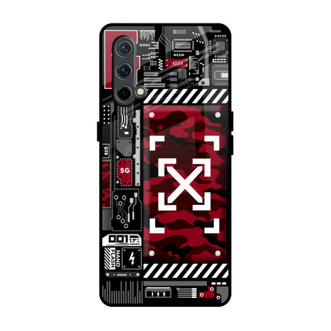 Technology Art OnePlus Nord CE Glass Back Cover Online