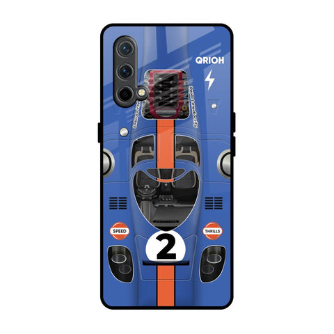 Car Adiction OnePlus Nord CE Glass Back Cover Online