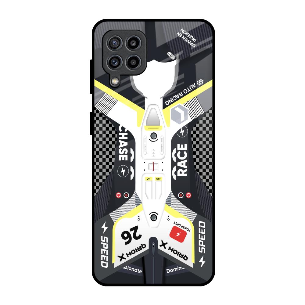 Car Enthusiast Samsung Galaxy M32 Glass Back Cover Online