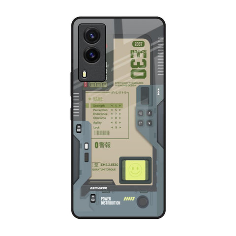 Art Station Vivo V21e Glass Back Cover Online