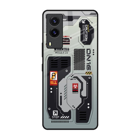Techno Vibes Vivo V21e Glass Back Cover Online
