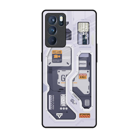 Tech Savvy Oppo Reno6 Pro Glass Back Cover Online
