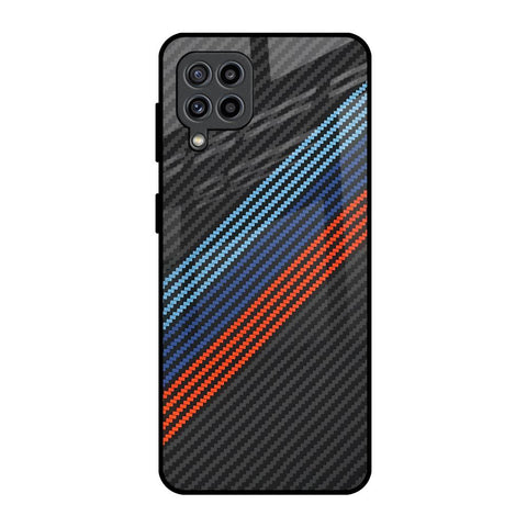 Carbon Inspired Samsung Galaxy F22 Glass Back Cover Online