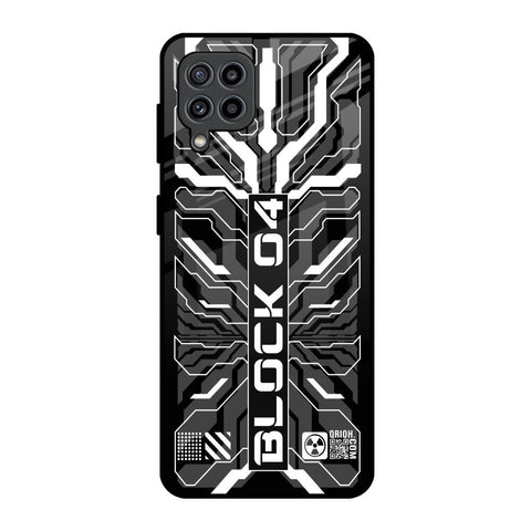 Monochrome Magic Samsung Galaxy F22 Glass Back Cover Online