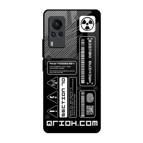 Futuristic Art Vivo X60 PRO Glass Back Cover Online