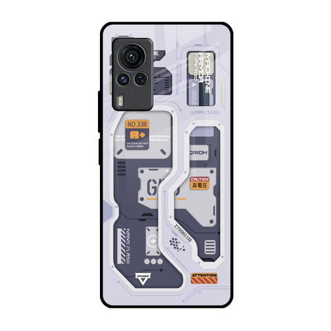 Tech Savvy Vivo X60 PRO Glass Back Cover Online
