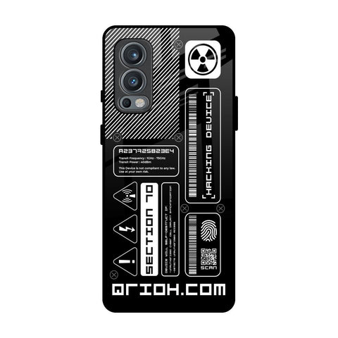 Futuristic Art OnePlus Nord 2 Glass Back Cover Online