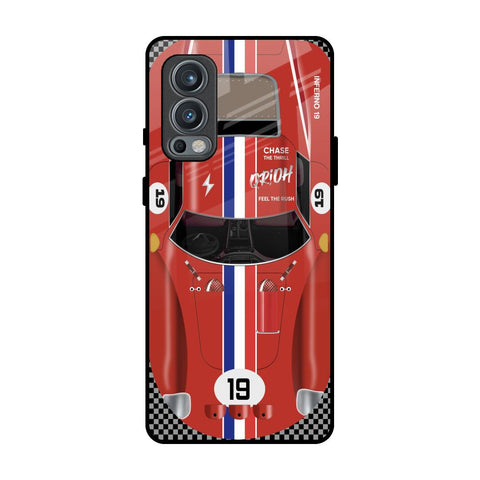 Racing Vintage OnePlus Nord 2 Glass Back Cover Online