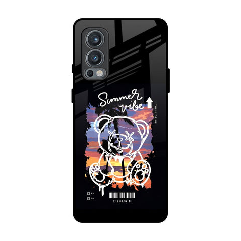 Summer Vibe OnePlus Nord 2 Glass Back Cover Online