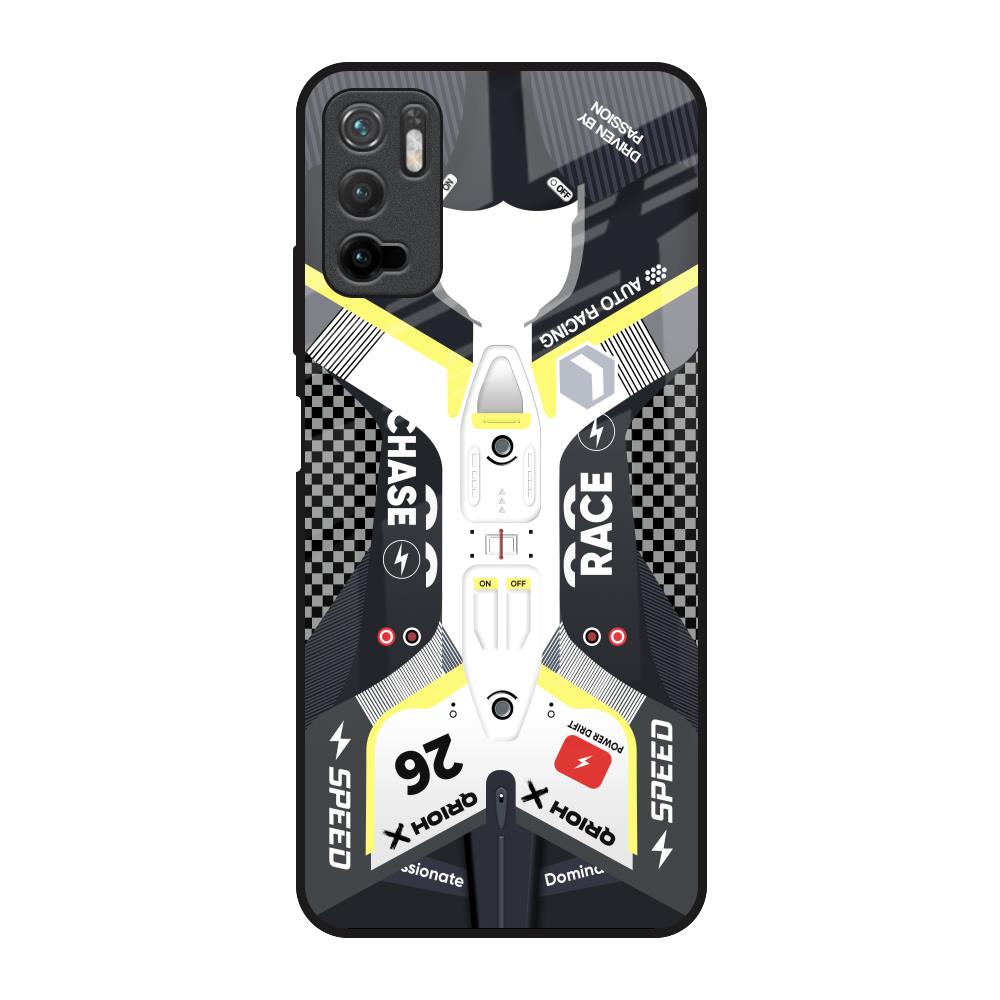 Car Enthusiast Redmi Note 10T 5G Glass Back Cover Online
