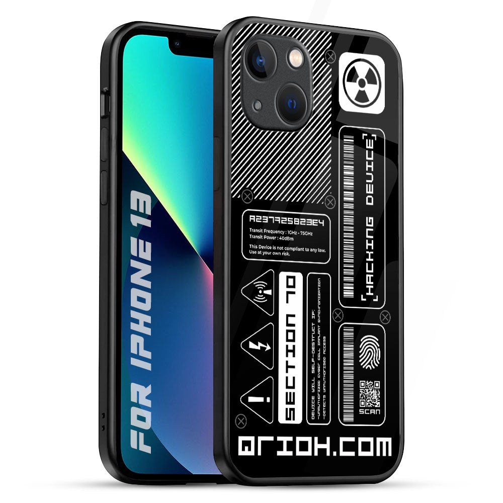 Futuristic Art iPhone 13 Glass Back Cover Online