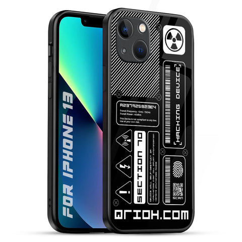 Futuristic Art iPhone 13 Glass Back Cover Online
