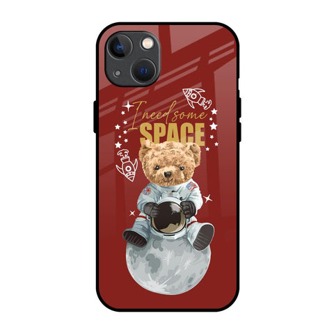 Astronaut Bear iPhone 13 Glass Back Cover Online