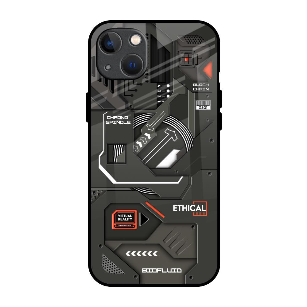 Tech Aesthetics iPhone 13 Glass Back Cover Online