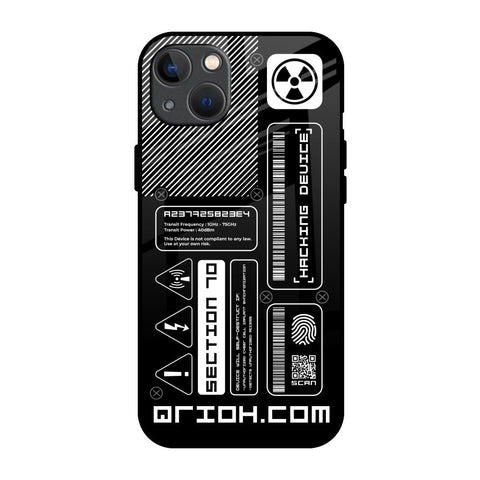 Futuristic Art iPhone 13 mini Glass Back Cover Online