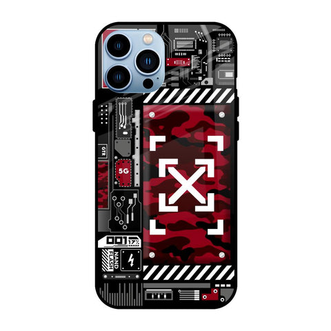 Technology Art iPhone 13 Pro Glass Back Cover Online