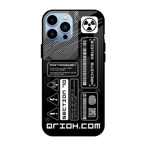 Futuristic Art iPhone 13 Pro Glass Back Cover Online