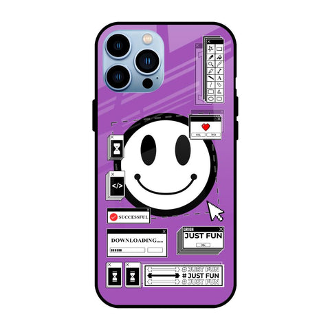 Code with Smile iPhone 13 Pro Glass Back Cover Online