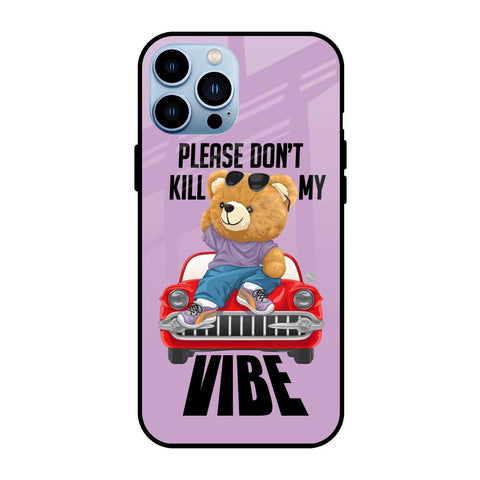 Don't Kill My Vibe iPhone 13 Pro Glass Back Cover Online