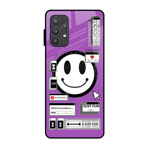 Code with Smile Samsung Galaxy A52s 5G Glass Back Cover Online