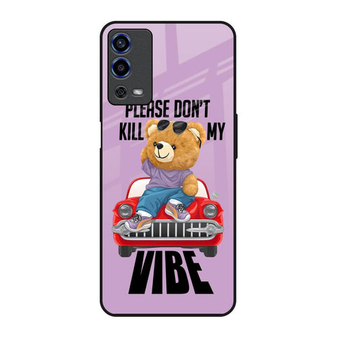 Don't Kill My Vibe Oppo A55 Glass Back Cover Online