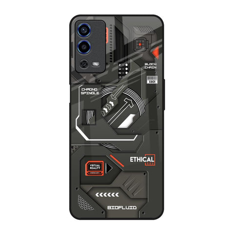 Tech Aesthetics Oppo A55 Glass Back Cover Online